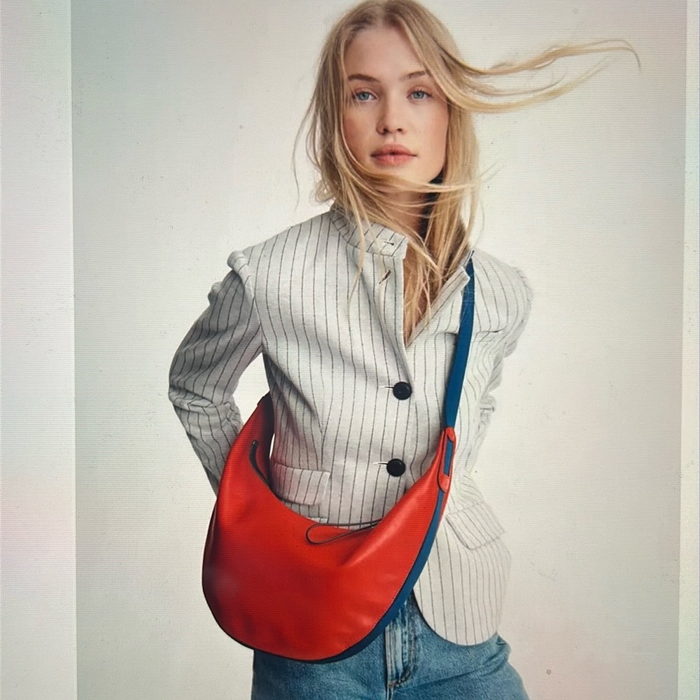 rag & bone Riser Crossbody - Leather With Webbing Color as shown